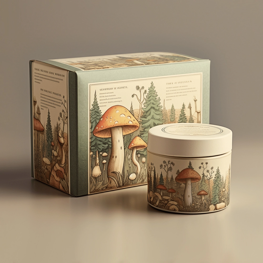 Custom Mushroom Packaging Boxes
