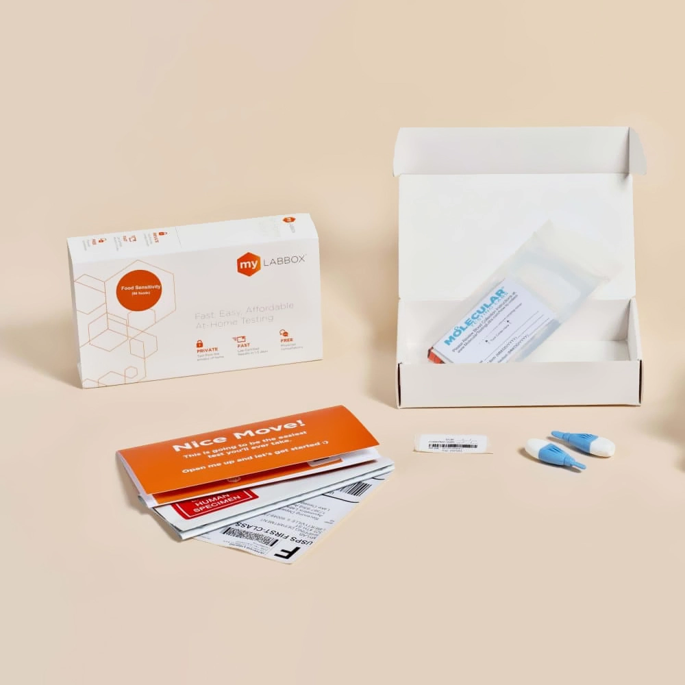 Health test kit boxes