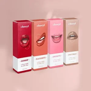 customized lip gloss boxes