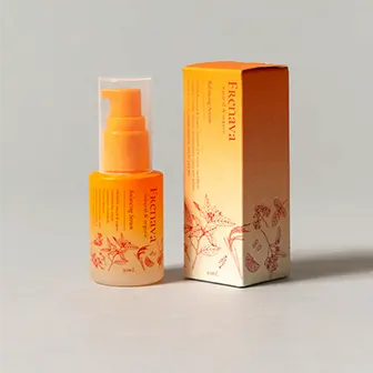 Well printed custom serum boxes
