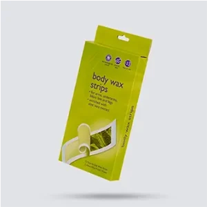 Custom printed wax strip boxes